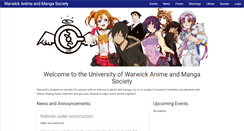 Desktop Screenshot of animesoc.co.uk